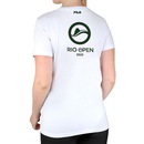 Camiseta Fila Comfort Premium Rio Open 25 - Feminina - Foto 4