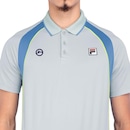 Camisa Polo Fila Backspin Short Sleeve Rio Open 25 - Masculina - Foto 2