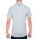 Camisa Polo Fila Backspin Short Sleeve Rio Open 25 - Masculina - Foto 4