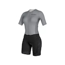 Macaquinho de Ciclismo ERT Elite Grafite Forro em Gel - Feminino - Foto 1