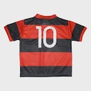 Camisa do Flamengo Liga Retro 10 - Infantil - Foto 2