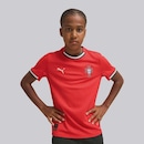 Camisa Puma Portugal Home 2025 - Infantil - Foto 3