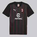 Camisa Puma Milan Pré-jogo - Masculina - Foto 1