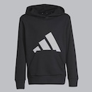 Moletom Adidas Big Logo Com Capuz - Infantil - Foto 1