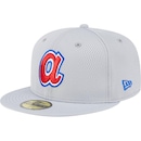 Boné New Era 59fifty Fitted Clubhouse 2025 Atlanta Braves - Masculino - Foto 1