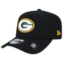 Bone Aba Curva New Era 9FORTY A-Frame NFL Green Bay Packers Core - Adulto - Foto 4
