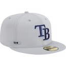 Bone New Era 59FIFTY Fitted Clubhouse 2025 Tampa Bay Rays Masculino MBP25BON391 - Foto 2