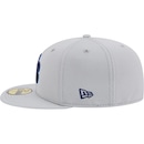 Bone New Era 59FIFTY Fitted Clubhouse 2025 Tampa Bay Rays Masculino MBP25BON391 - Foto 4