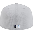 Bone New Era 59FIFTY Fitted Clubhouse 2025 Tampa Bay Rays Masculino MBP25BON391 - Foto 6
