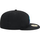 Bone Aba Reta New Era 59FIFTY Fitted Alt Clubhouse 2025 Miami Marlins - Adulto - Foto 7