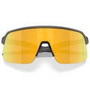 Óculos de Sol Oakley Sutro Lite S Matte Carbon Prizm 24k - Unissex - Foto 7