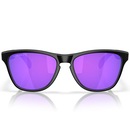 Óculos de Sol Oakley Frogskins S Matte Black Prizm- Unissex - Foto 3
