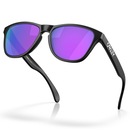 Óculos de Sol Oakley Frogskins S Matte Black Prizm- Unissex - Foto 4