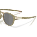 Óculos de Sol Oakley Latch Matte Fern Terrazzo Prizm - Unissex - Foto 5