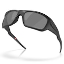 Óculos de Sol Oakley Masseter Matte Black 0660 - Unissex - Foto 4
