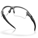 Óculos de Sol Oakley Flak 2.0 XXL Steel 0763 - Unissex - Foto 4