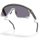 Óculos de Sol Oakley BXTR Metal Latitude Matte Moss 1239 - Unissex - Foto 4