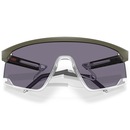 Óculos de Sol Oakley BXTR Metal Latitude Matte Moss 1239 - Unissex - Foto 7