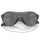 Óculos de Sol Oakley Clifden Latitude Matte Ink 2656 - Unissex - Foto 6