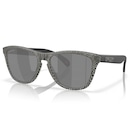 Óculos de Sol Oakley Frogskins Matte Ink Fingerprint 55 - Unissex - Foto 1