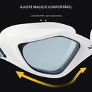 Óculos de Natação Gold Sports Power Performance 10.0 High Definition Lentes Clear - Foto 3