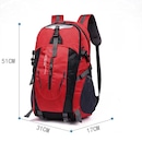Mochila Gold Sports Dobrável Master Montanhismo A Prova de Água - 40 Litros - Foto 3