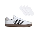 Tênis adidas Vl Court Base 3.0 + 3 Pares De Meias - Unissex - Foto 1