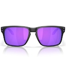Óculos De Sol Oakley Holbrook S Matte Black Prizm Violet - Foto 3