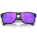Óculos De Sol Oakley Holbrook S Matte Black Prizm Violet - Foto 7