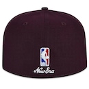 Boné Aba Reta New Era 5950 Los Angeles Lakers NBA Logo History - Adulto - Foto 2