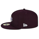 Boné Aba Reta New Era 5950 Los Angeles Lakers NBA Logo History - Adulto - Foto 5