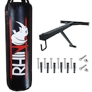 Suporte de Parede Reforçado + Saco Pancada Rhino Profissional 90cm - Foto 1