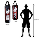 Suporte de Parede Reforçado + Saco Pancada Rhino Profissional 90cm - Foto 4