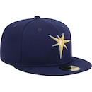 Boné New Era 59fifty Fitted Alt Clubhouse 2025 Tampa Bay Rays - Masculino - Foto 2