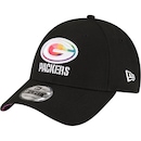 Boné Aba Curva New Era 940 Green Bay Packers NFL Crucial Catch 23 - Snapback - Adulto - Foto 1