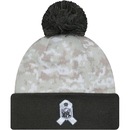 Gorro New Era NFL Logo Salute to Service 24 Militar Pompom - Adulto - Foto 2