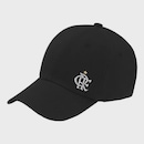 Boné Aba Curva SuperCap Flamengo Escudo CRF licenciado - Adulto - Foto 4
