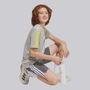Bermuda Adidas Tres 3 Stripes - Infantil - Foto 6