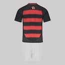 Conjunto Adidas Flamengo I 2025 - Infantil - Foto 2