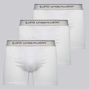 Cueca Lupo Boxer Elastic - 3 Unidades - Masculino - Foto 1