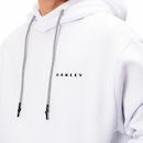 Blusão de Moletom Oakley com Capuz Canguru Heritage Big Skull WT25 - Masculino - Foto 3