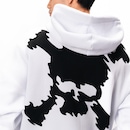 Blusão de Moletom Oakley com Capuz Canguru Heritage Big Skull WT25 - Masculino - Foto 4