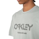 Camiseta Oakley Coral Organic Surf WT25 Stone - Masculina - Foto 3