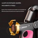Hand Grip Gold Sports Garra com Carga de 5 a 100 kgs - Mola Aço Carbono com Contador - Foto 6