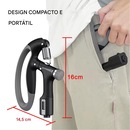 Hand Grip Gold Sports Phoenix Carga de 10 a 100 kgs - Mola Aço Carbono com Contador Digital - Foto 5
