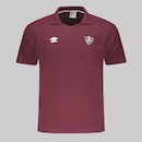 Camisa Polo do Fluminense Umbro Viagem 2025 - Masculina - Foto 1