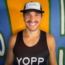 Boné Aba Reta Yopp Esportivo Ultraleve e Respirável 5 Painel - Adulto - Foto 5