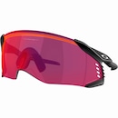 Óculos de Sol Oakley Velo Kato Matte Black Prizm Road - Foto 4