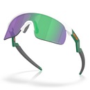 Óculos de Sol Unissex Oakley Resistor Matte White Prizm Jade - Foto 4