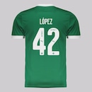 Camisa do Palmeiras Puma I 2025 42 F. López - Masculina - Foto 1